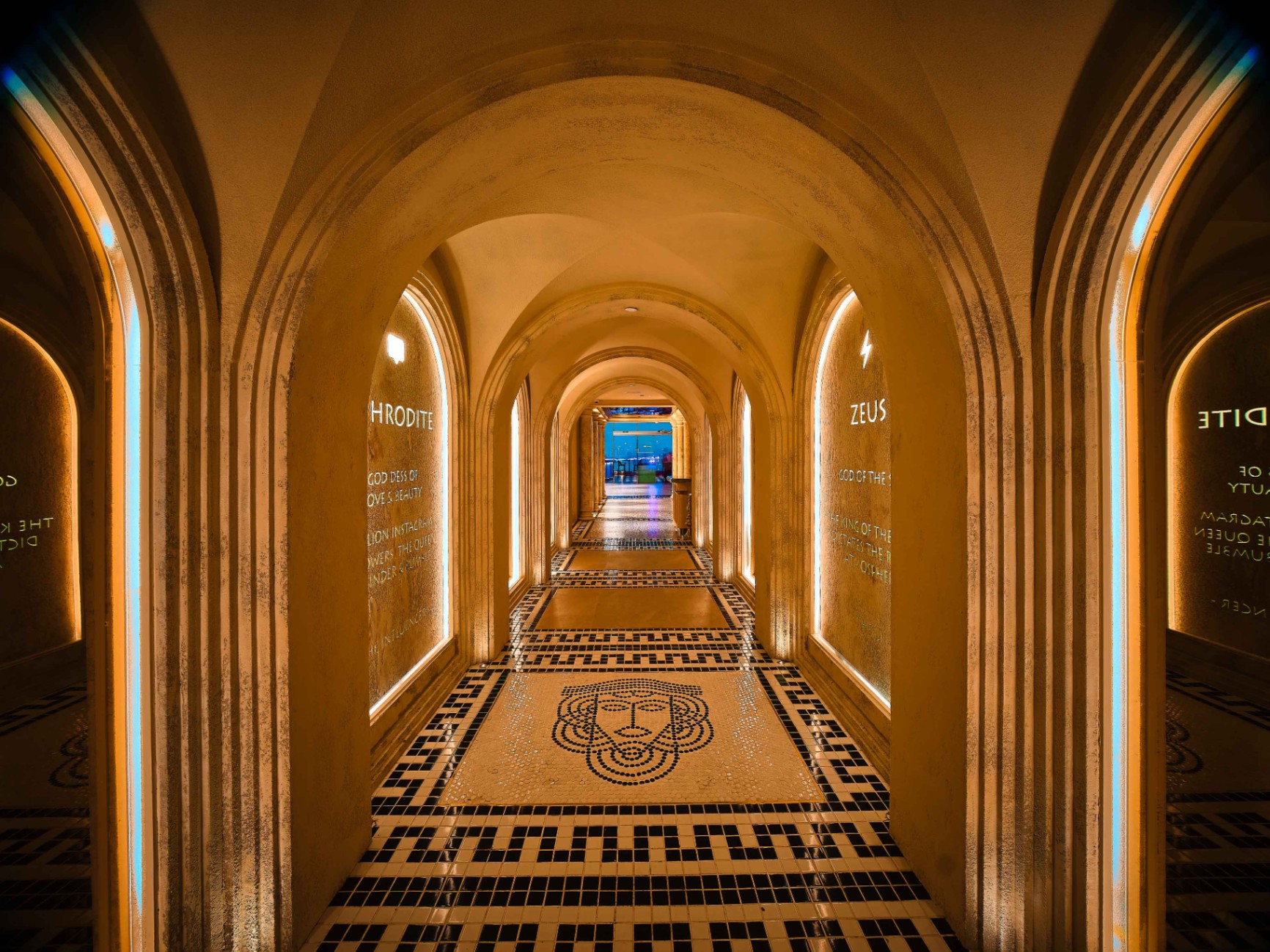 Aesops entrance arches